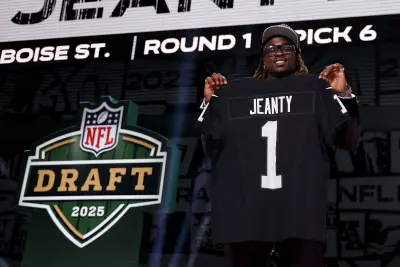 Raiders’ Ashton Jeanty reveals he also received an NFL draft prank call saying he’d been traded