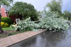 Part of GW Parkway remains closed as storm cleanup continues, roadway to be reopened on Wednesday