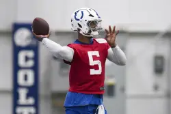 Colts QB Anthony Richardson is sidelined indefinitely with a right shoulder injury