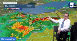 Popular Ohio weatherman Mark Johnson off the air after vague statement from station stuns fans