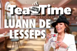 Countess Luann de Lesseps spills ‘RHONY’ & ‘Love Hotel’ tea | Tea Time | Virtual Reali-Tea